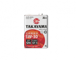TAKAYAMA  5W 30 _SAE 4л
