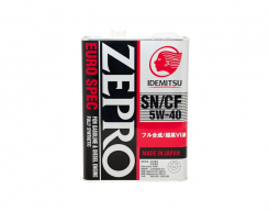 IDEMITSU  5W 40 ZERRO_EURO SPEC 4л