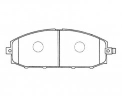 Колодки JS NIBK PN 2413