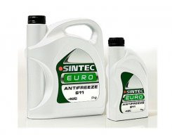 Sintec ANTIFREEZE EURO S 11 зеленый 5л